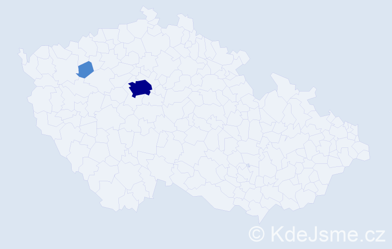 Příjmení: 'Djabljuk', počet výskytů 4 v celé ČR