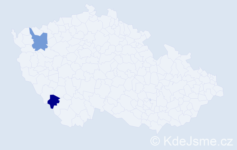 Příjmení: 'Levanská', počet výskytů 12 v celé ČR