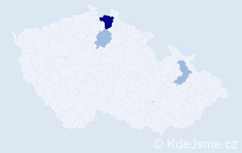 Příjmení: 'Vojčiniaková', počet výskytů 8 v celé ČR