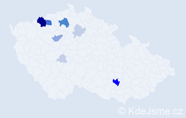 Příjmení: 'Szalka', počet výskytů 35 v celé ČR