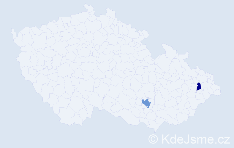 Příjmení: 'Küffer', počet výskytů 3 v celé ČR