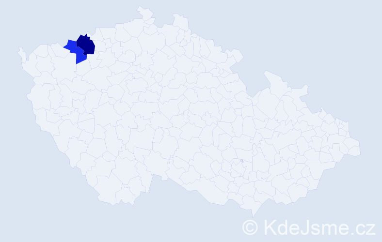 Příjmení: 'Kramarská', počet výskytů 10 v celé ČR