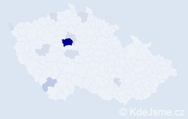 Příjmení: 'Sternová', počet výskytů 31 v celé ČR