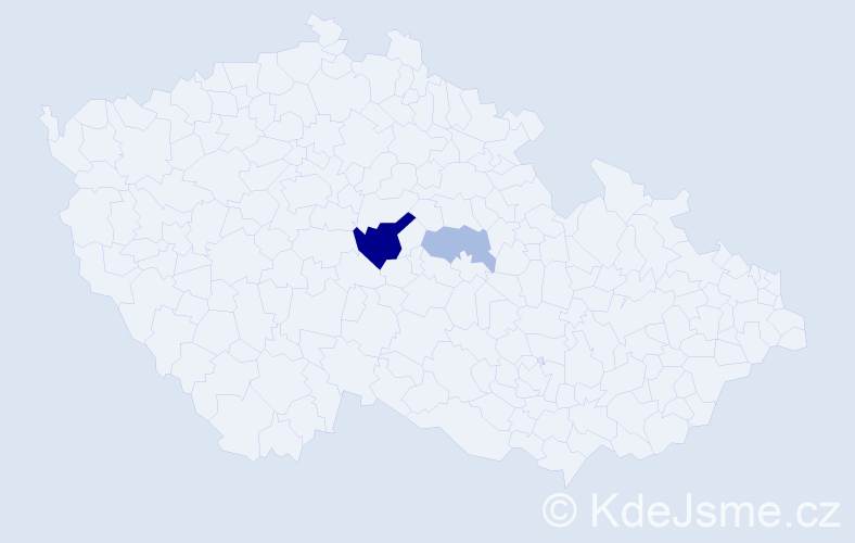 Příjmení: 'Egidy', počet výskytů 11 v celé ČR