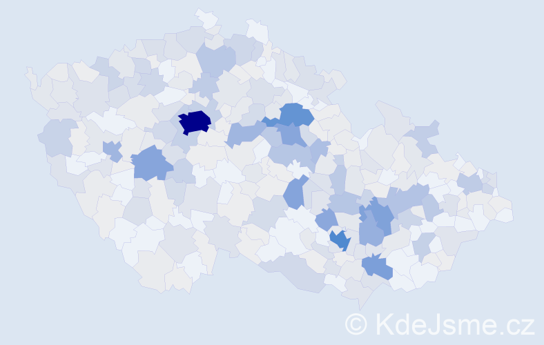 Příjmení: 'Synková', počet výskytů 1414 v celé ČR