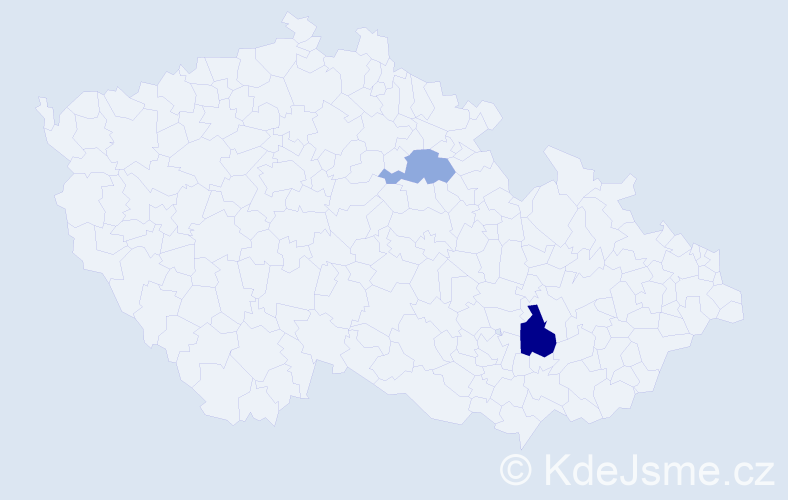 Příjmení: 'Flőssler', počet výskytů 8 v celé ČR