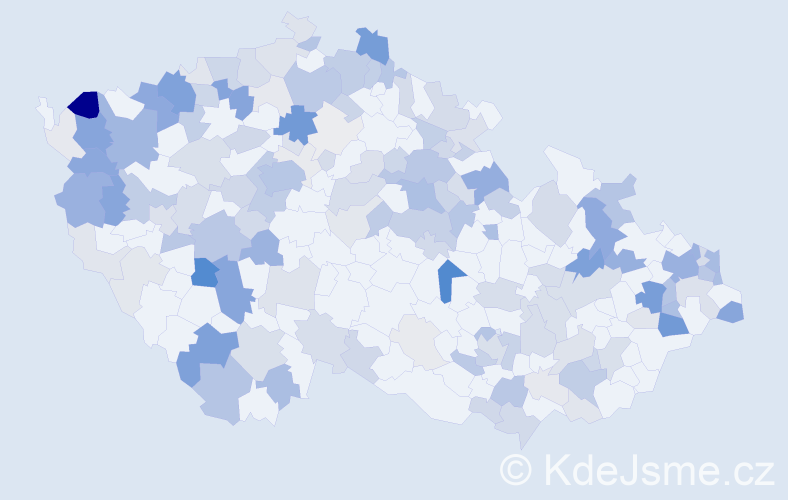 Příjmení: 'Hudák', počet výskytů 498 v celé ČR