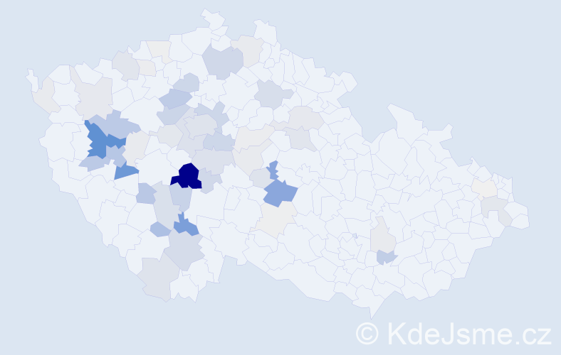 Příjmení: 'Calta', počet výskytů 233 v celé ČR