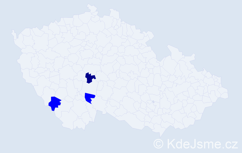 Příjmení: 'Slivárichová', počet výskytů 4 v celé ČR