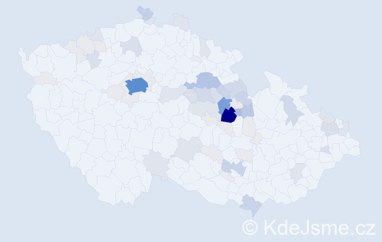 Příjmení: 'Stráník', počet výskytů 239 v celé ČR