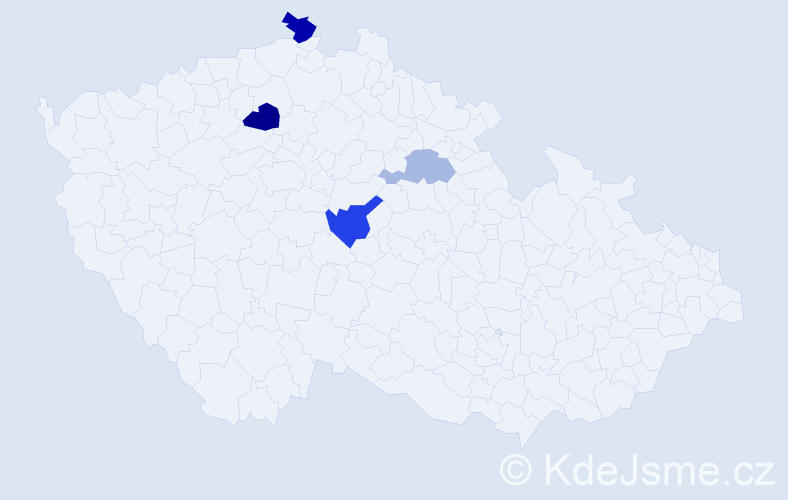 Příjmení: 'Schmutzerová', počet výskytů 7 v celé ČR