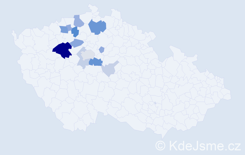 Příjmení: 'Dekojová', počet výskytů 49 v celé ČR