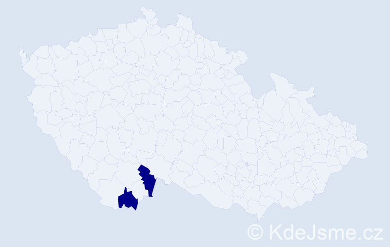 Příjmení: 'Kiedrowská', počet výskytů 2 v celé ČR