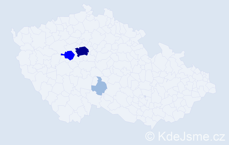 Příjmení: 'Muts', počet výskytů 8 v celé ČR