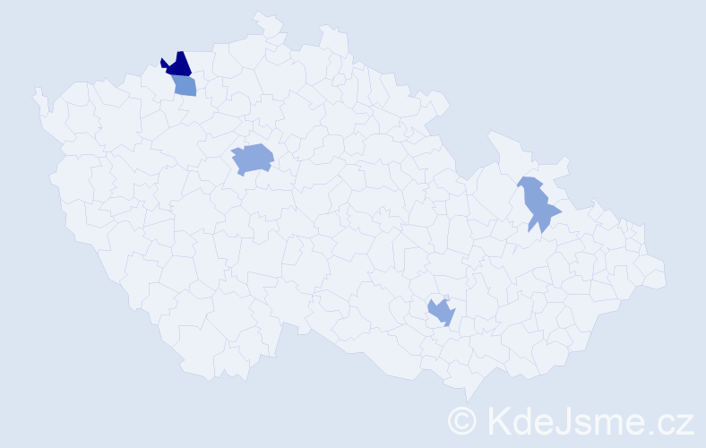 Příjmení: 'Popik', počet výskytů 16 v celé ČR