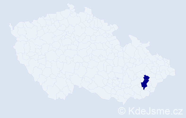 Příjmení: 'Měščánek', počet výskytů 2 v celé ČR