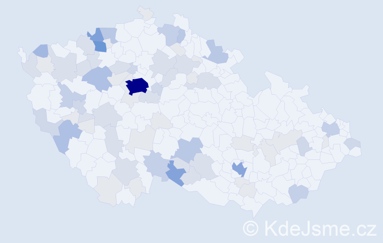 Příjmení: 'Brunnerová', počet výskytů 227 v celé ČR