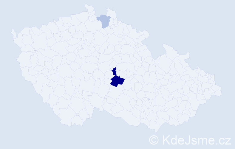Příjmení: 'Bockschneiderová', počet výskytů 10 v celé ČR