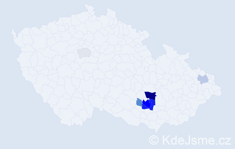 Příjmení: 'Burdyukh', počet výskytů 31 v celé ČR
