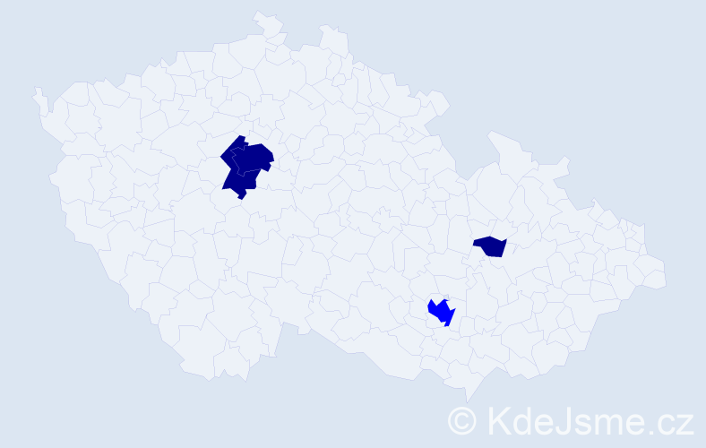 Příjmení: 'Skvortsov', počet výskytů 7 v celé ČR