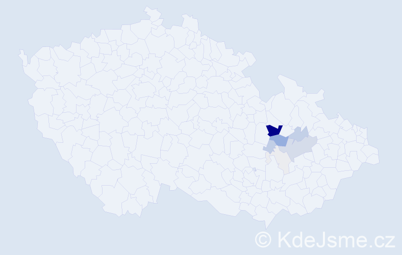 Příjmení: 'Ellner', počet výskytů 31 v celé ČR