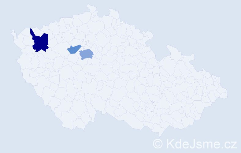 Příjmení: 'Berezovskaya', počet výskytů 7 v celé ČR
