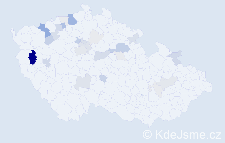 Příjmení: 'Gebert', počet výskytů 82 v celé ČR