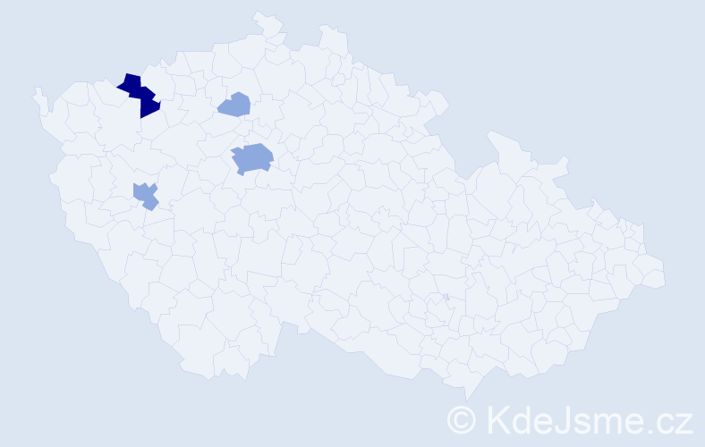 Příjmení: 'Babčaník', počet výskytů 9 v celé ČR