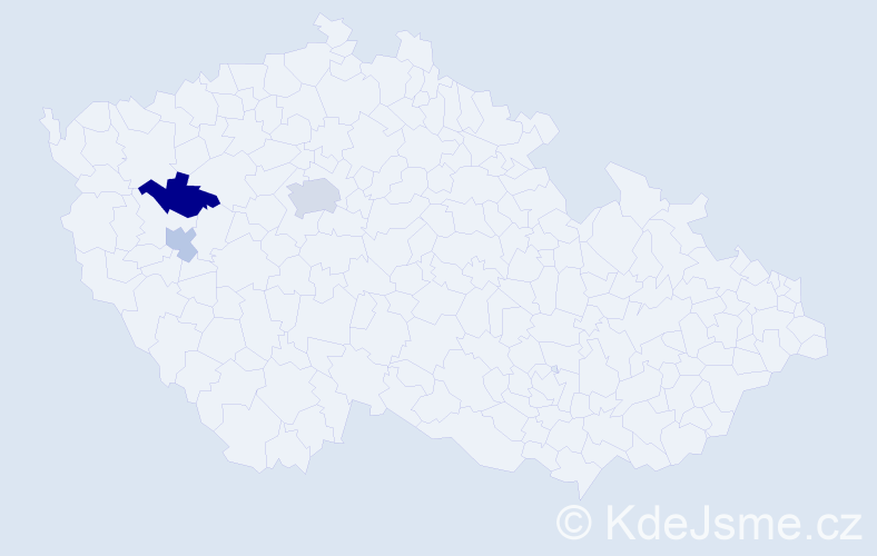 Příjmení: 'Reinvart', počet výskytů 10 v celé ČR