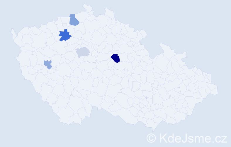 Příjmení: 'Kharytonov', počet výskytů 6 v celé ČR