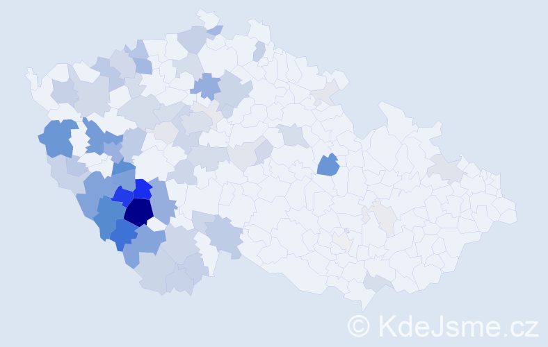 Příjmení: 'Peleška', počet výskytů 224 v celé ČR
