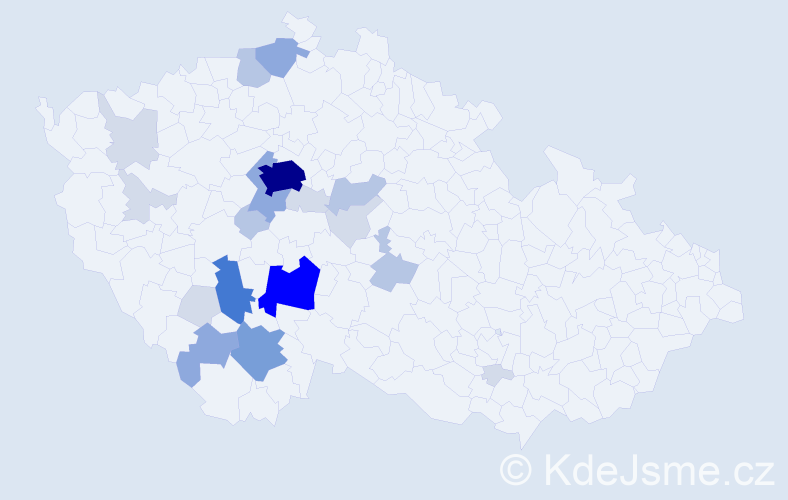 Příjmení: 'Rothbauerová', počet výskytů 67 v celé ČR
