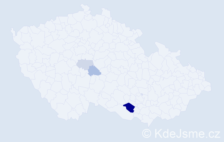 Příjmení: 'Plattek', počet výskytů 8 v celé ČR
