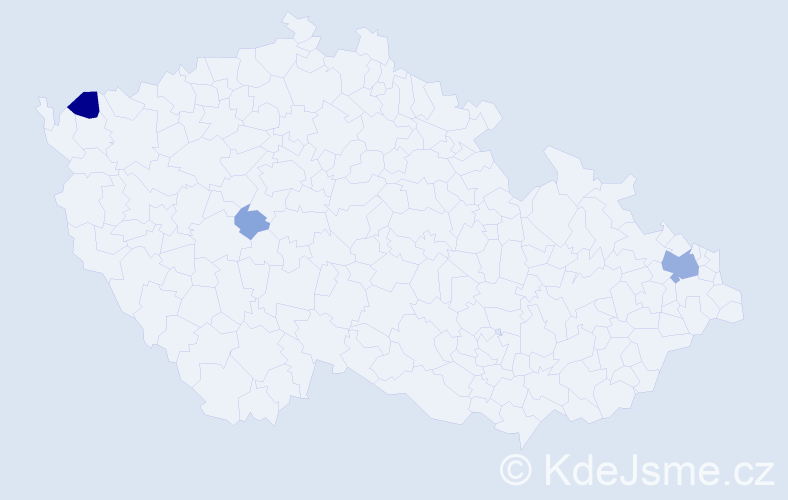 Příjmení: 'Grapa', počet výskytů 12 v celé ČR
