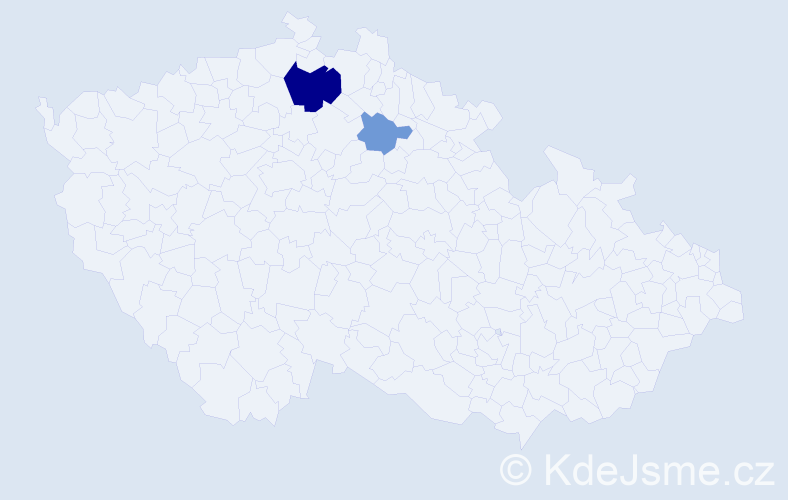 Příjmení: 'Witschel', počet výskytů 11 v celé ČR