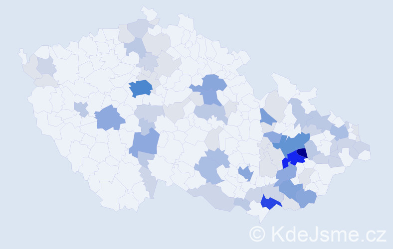 Příjmení: 'Panáková', počet výskytů 241 v celé ČR