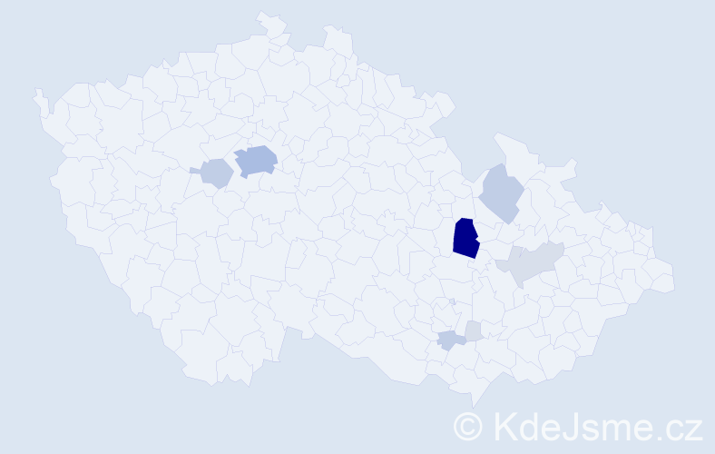 Příjmení: 'Goš', počet výskytů 32 v celé ČR