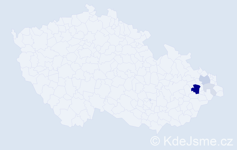 Příjmení: 'Weissbrodová', počet výskytů 16 v celé ČR