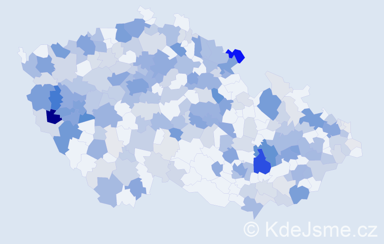 Příjmení: 'Steiner', počet výskytů 896 v celé ČR