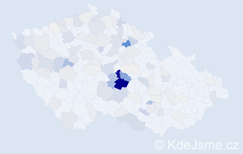 Příjmení: 'Fikar', počet výskytů 517 v celé ČR