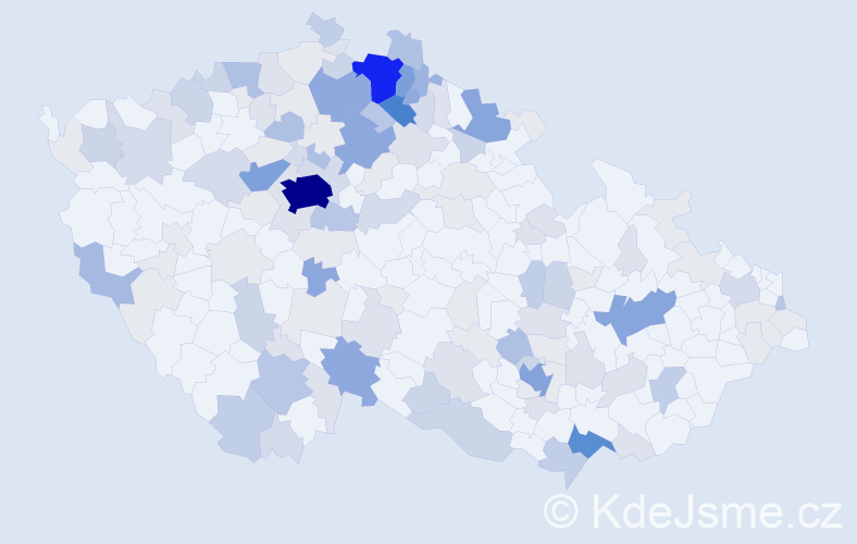 Příjmení: 'Lamačová', počet výskytů 490 v celé ČR