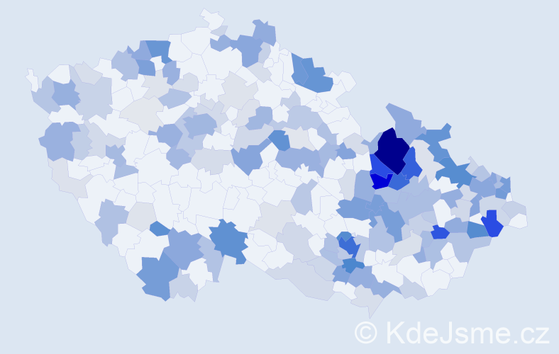 Příjmení: 'Winkler', počet výskytů 756 v celé ČR