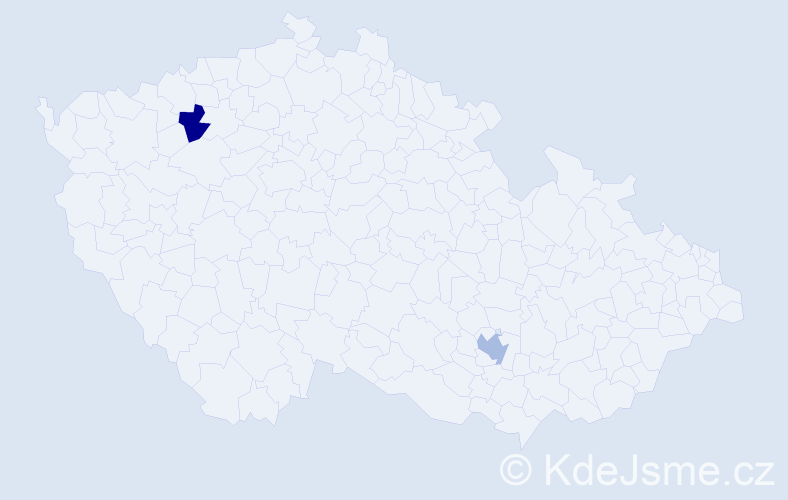 Příjmení: 'Kornhauser', počet výskytů 9 v celé ČR