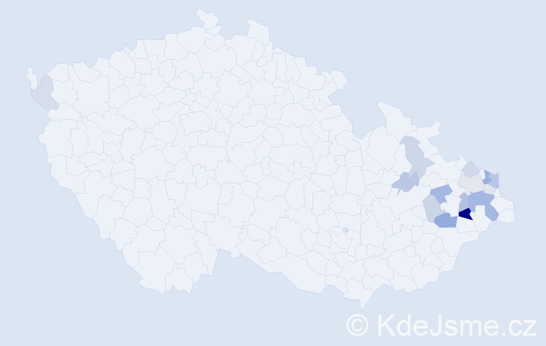 Příjmení: 'Beinstein', počet výskytů 32 v celé ČR