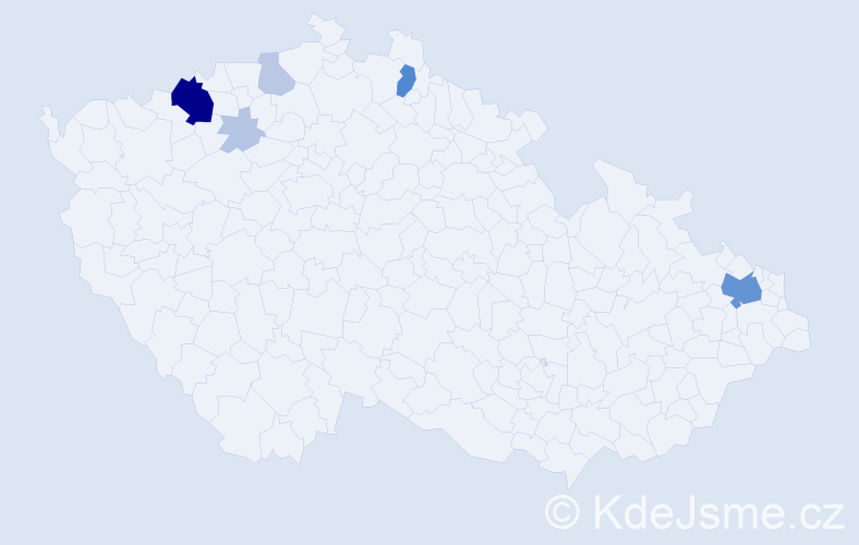 Příjmení: 'Kondaš', počet výskytů 37 v celé ČR