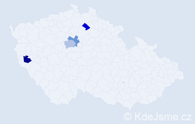Příjmení: 'Zethnerová', počet výskytů 10 v celé ČR