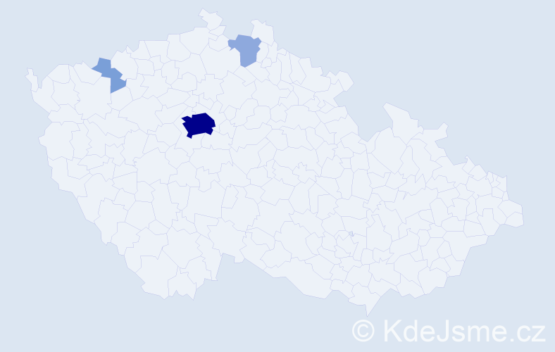 Příjmení: 'Torous', počet výskytů 10 v celé ČR