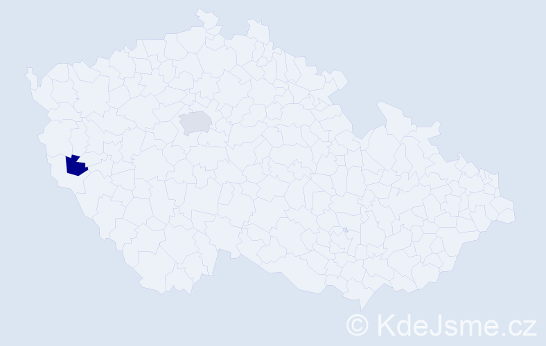 Příjmení: 'Truelle', počet výskytů 3 v celé ČR