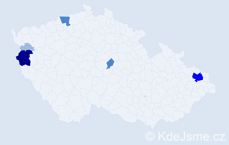 Příjmení: 'Chraščová', počet výskytů 12 v celé ČR