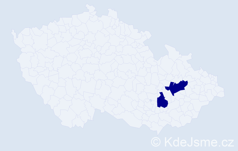 Příjmení: 'Kirjunčev', počet výskytů 2 v celé ČR